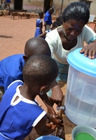 Handwashing in school in Ghana.jpg