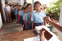 Deworming children in schools in India.jpg