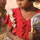 Boy studying in India